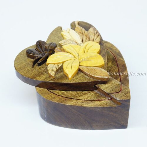 Intarsia wooden puzzle boxes 2a