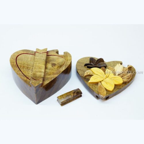 Intarsia wooden puzzle boxes 2b