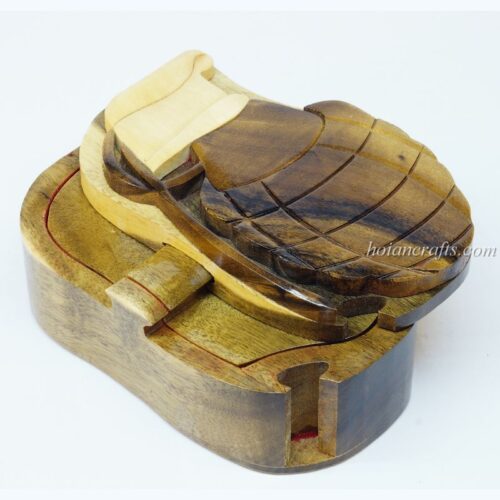 Intarsia wooden puzzle boxes 9a
