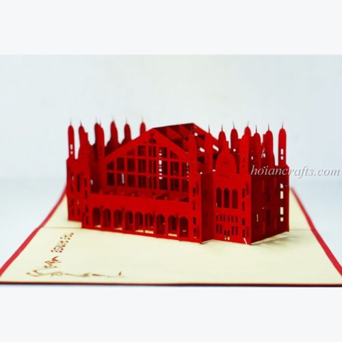 The Houses Pop Up Card