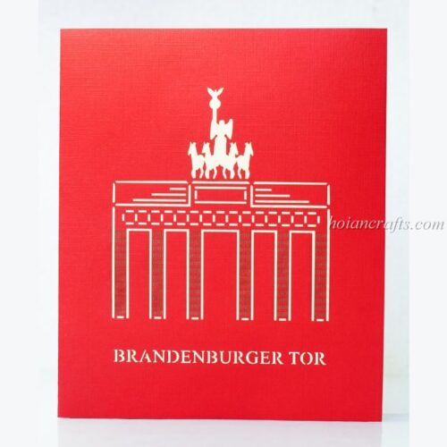 Brandenburger Tor Pop Up Card