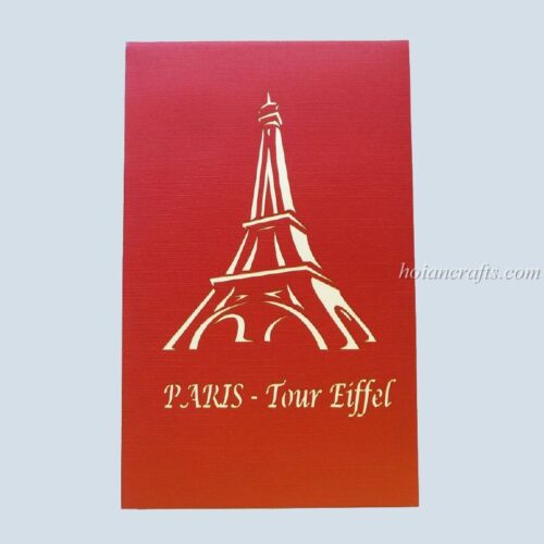 Eiffel Tower Pop Up Card