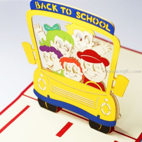 Back to school pop up cards 1