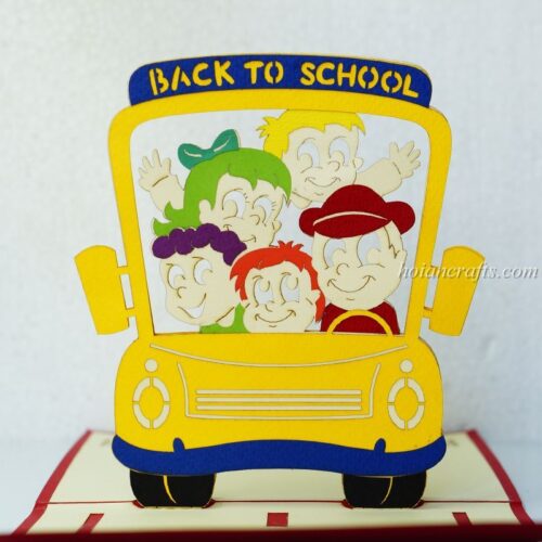 Back to school pop up cards