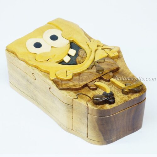 Intarsia wooden puzzle boxes 15
