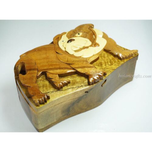 Intarsia wooden puzzle boxes 35