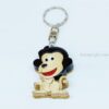 Intarsia wood art keyring 31