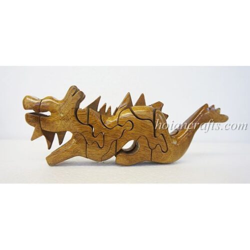 wood puzzles Dragon
