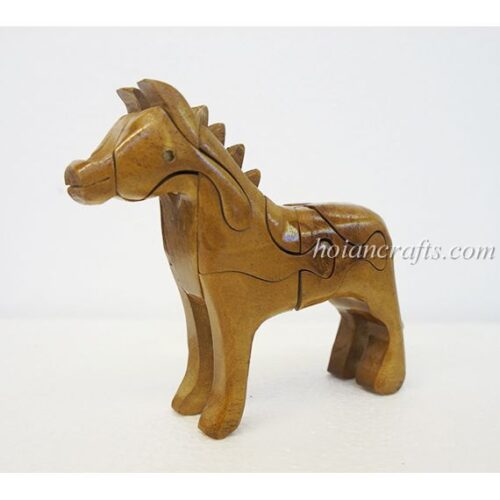 wood puzzles Horse