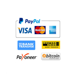 Vietnamcrafts accept Paypal,WU,Credit Card and Bitcoin Payment