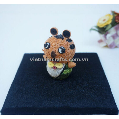 Quilling Animal Display Archives - Vietnam Crafts, Wholesale 3D Pop Up  Cards, Buffalo Horn Jewelry