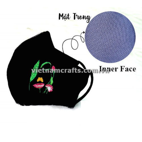 Buy wholesale embroidery face mask supplier vietnam (1)