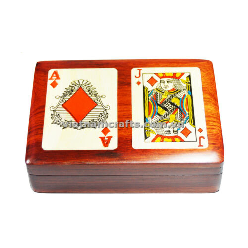 Double Deck Playing Cards Box Ace and Jack of Diamonds (1)