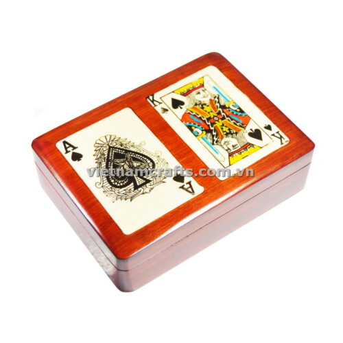 Double Deck Playing Cards Box Ace and King of Clubs (1)