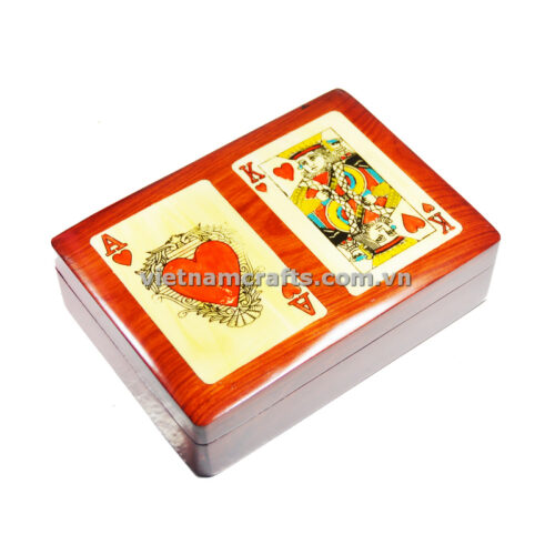 Double Deck Playing Cards Box Ace and King of Hearts (2)