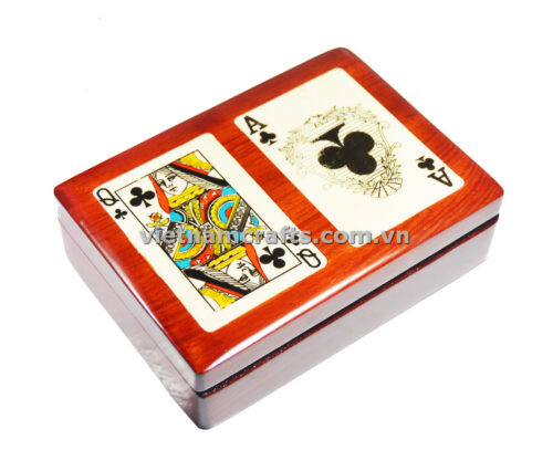 Double Deck Playing Cards Box Ace and Queen of Spades (2)