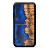 Wholesale Vietnam Handmade Wooden Resin Phone Case Cover Deep Blue copy