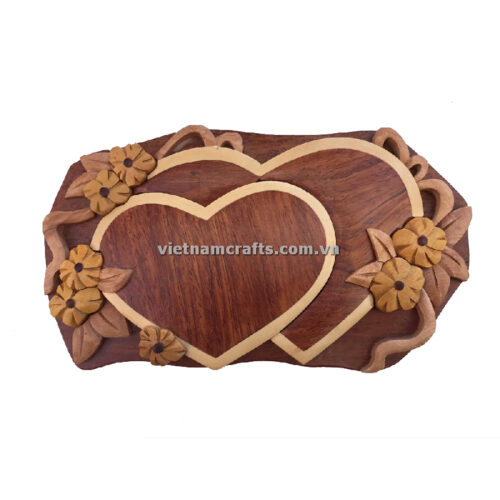 Wholesale Intarsia wooden puzzle box (16)