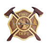 wholesale intarsia wood art USA Plauge Marine Army Navy Coast Guard Fire Dept Plauge Sign Wall Hanger (2)