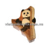 Intarsia wood art wholesale Secret Wooden puzzle box manufacture Handcrafted wooden supplier made in Vietnam Panda Puzzle Box