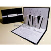 CU05 Buy Custom 3d Pop Up Greeting Cards Congratulations day 3d Foldable Personalized Wedding Pop Up Card
