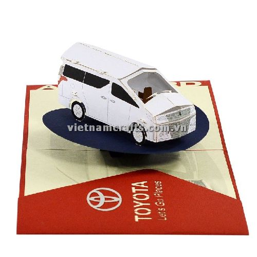 CU14 Buy Custom 3d Pop Up Greeting Cards Congratulations day 3d Foldable Personalized Showroom Pop Up Card Car