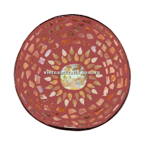 CCB102 Wholesale Eco Friendly Coconut Shell Lacquer Bowls Natural Serving Bowl Coconut Shell Supplier Vietnam Manufacture (5)