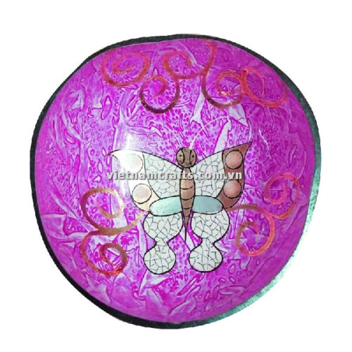 CCB103 Wholesale Eco Friendly Coconut Shell Lacquer Bowls Natural Serving Bowl Coconut Shell Supplier Vietnam Manufacture (9)