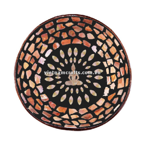 CCB105 Wholesale Eco Friendly Coconut Shell Lacquer Bowls Natural Serving Bowl Coconut Shell Supplier Vietnam Manufacture Buddha A (3)