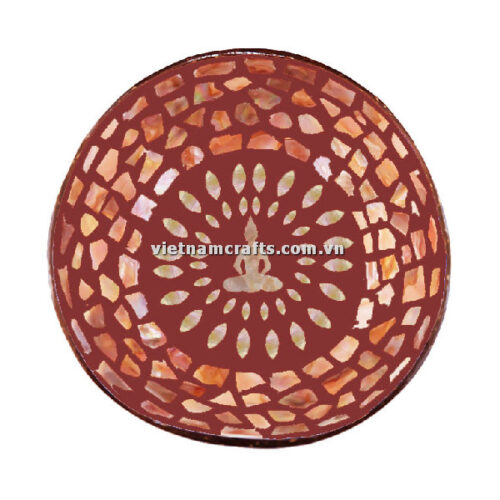 CCB105 Wholesale Eco Friendly Coconut Shell Lacquer Bowls Natural Serving Bowl Coconut Shell Supplier Vietnam Manufacture Buddha A (5)