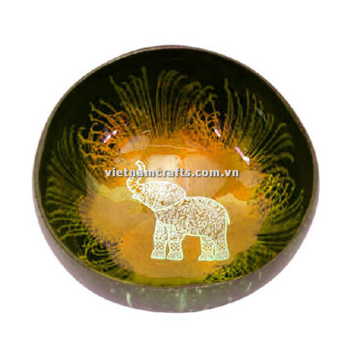 CCB117 Wholesale Eco Friendly Coconut Shell Lacquer Bowls Natural Serving Bowl Coconut Shell Supplier Vietnam Manufacture Elephant Thailand 5 (12)