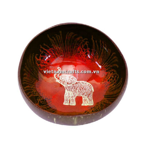 CCB117 Wholesale Eco Friendly Coconut Shell Lacquer Bowls Natural Serving Bowl Coconut Shell Supplier Vietnam Manufacture Elephant Thailand 5 (7)