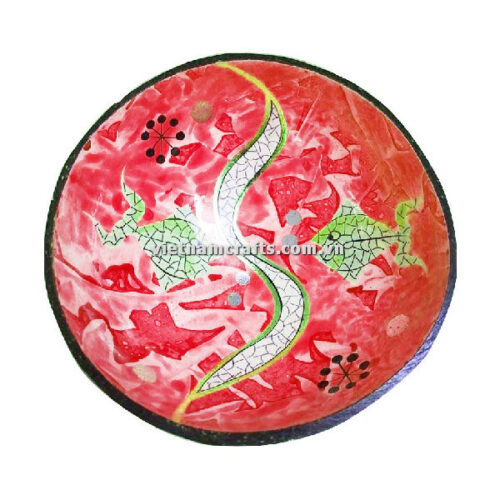 CCB120 Wholesale Eco Friendly Coconut Shell Lacquer Bowls Natural Serving Bowl Coconut Shell Supplier Vietnam Manufacture Fish (10)