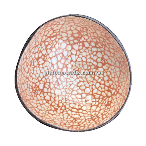 CCB127 Wholesale Eco Friendly Coconut Shell Lacquer Bowls Natural Serving Bowl Coconut Shell Supplier Vietnam Manufacture Eggshell (5)