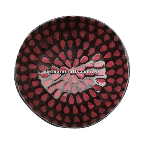 CCB131 Wholesale Eco Friendly Coconut Shell Lacquer Bowls Natural Serving Bowl Coconut Shell Supplier Vietnam Manufacture (4)