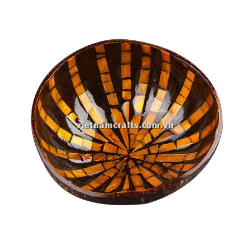 CCB64 Wholesale Eco Friendly Coconut Shell Lacquer Bowls Natural Serving Bowl Coconut Shell Supplier Vietnam Manufacture (12)