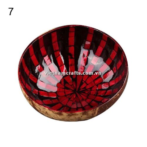 CCB64 Wholesale Eco Friendly Coconut Shell Lacquer Bowls Natural Serving Bowl Coconut Shell Supplier Vietnam Manufacture (16)