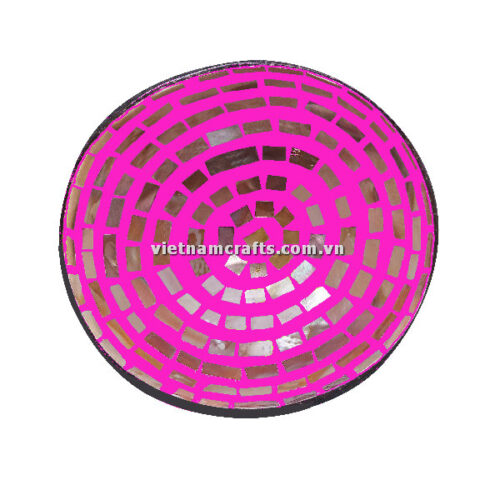 CCB92 Wholesale Eco Friendly Coconut Shell Lacquer Bowls Natural Serving Bowl Coconut Shell Supplier Vietnam Manufacture PinkCCB92 Wholesale Eco Friendly Coconut Shell Lacquer Bowls Natural Serving Bowl Coconut Shell Supplier Vietnam Manufacture Pink