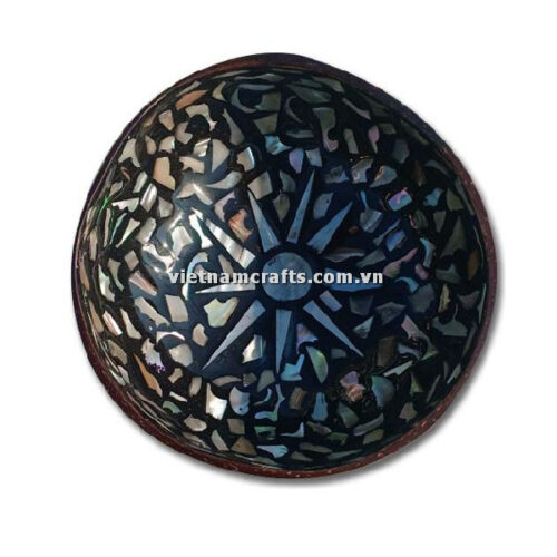 CCB95 A Wholesale Eco Friendly Coconut Shell Lacquer Bowls Natural Serving Bowl Coconut Shell Supplier Vietnam Manufacture (1)