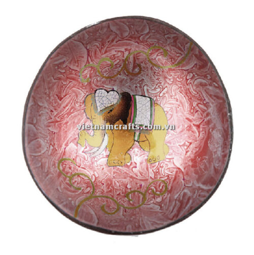 CCB98 Wholesale Eco Friendly Coconut Shell Lacquer Bowls Natural Serving Bowl Coconut Shell Supplier Vietnam Manufacture (4)