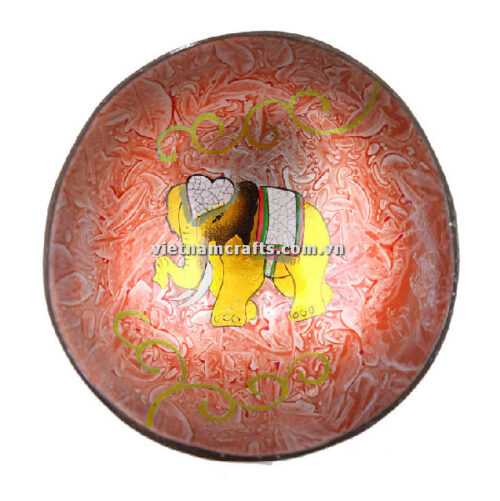 CCB98 Wholesale Eco Friendly Coconut Shell Lacquer Bowls Natural Serving Bowl Coconut Shell Supplier Vietnam Manufacture (6)