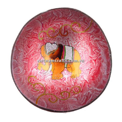 CCB98 Wholesale Eco Friendly Coconut Shell Lacquer Bowls Natural Serving Bowl Coconut Shell Supplier Vietnam Manufacture (9)