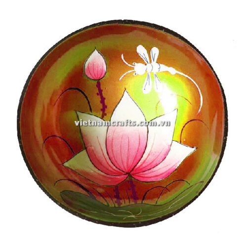 CCB99 Wholesale Eco Friendly Coconut Shell Lacquer Bowls Natural Serving Bowl Coconut Shell Supplier Vietnam Manufacture (8)