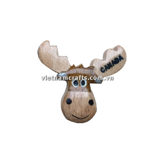 Vietnamcrafts Wholesale Intarsia Wooden Ornament Magnet Wood Carved Handmade Christmas Tree Decor Scroll Saw Holiday 77 Canada Reindeer