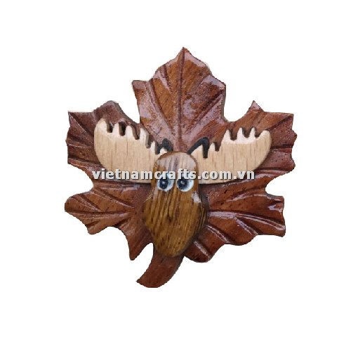 Vietnamcrafts Wholesale Intarsia Wooden Ornament Magnet Wood Carved Handmade Christmas Tree Decor Scroll Saw Holiday 78 Canada Reindeer