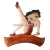 IWP57 Buy Bulk Intarsia Wooden Decoration Door Plate Plauge Room Sign Wholesale Vietnam Betty Boop