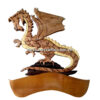 IWP73 Buy Bulk Intarsia Wooden Decoration Door Plate Plauge Room Sign Wholesale Vietnam Dragon