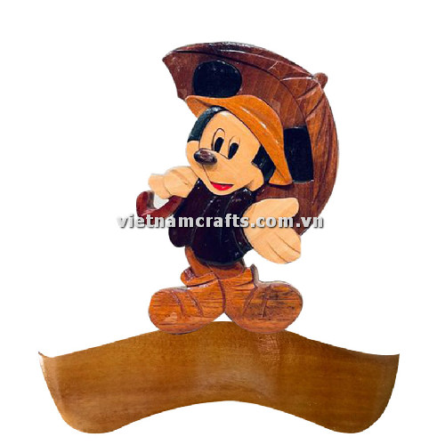 IWP78 Buy Bulk Intarsia Wooden Decoration Door Plate Plauge Room Sign Wholesale Vietnam Mickey