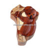 IB188 Intarsia Wood Art Wholesale Secret Wooden Scroll Saw Puzzle Box Manufacture Handcrafted Wooden Supplier Made In Vietnam Koala Bear