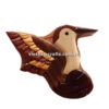 IB295 Intarsia Wood Art Wholesale Secret Wooden Scroll Saw Puzzle Box Manufacture Handcrafted Wooden Supplier Made In Vietnam Humming Bird